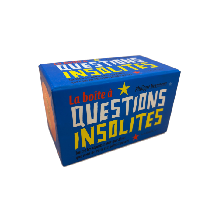 La boîte à Questions Insolites - Marabout - Jeu quizz 12 ans