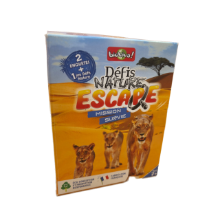 Défis Nature Escape - Bioviva - Jeu Enquête 7 ans 1-3 j