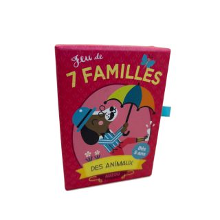 7 Familles Animaux - Auzou - Jeu Cartes 5 ans 2-5 j