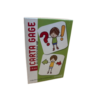 Carta Gage - Cit'inspir - Jeu Lecture Compréhension 8 ans