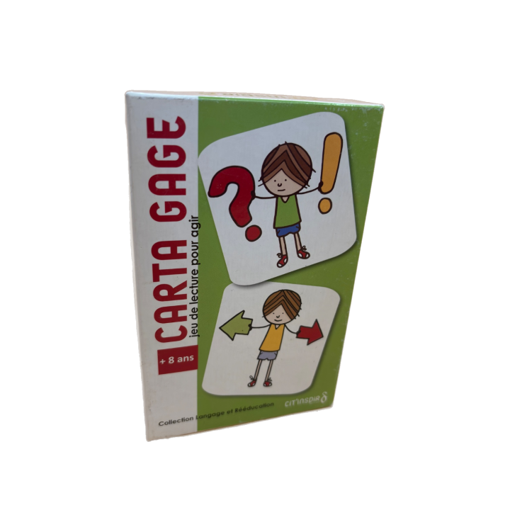 Carta Gage - Cit'inspir - Jeu Lecture Compréhension 8 ans