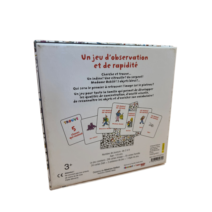 La Famille Oukilé - Bayard - Jeu observation 3 ans 2-6 j