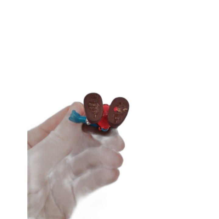 Figurine Schtroumpf Cowboy Peyo Schleich 1981 - Vintage Collection Smu