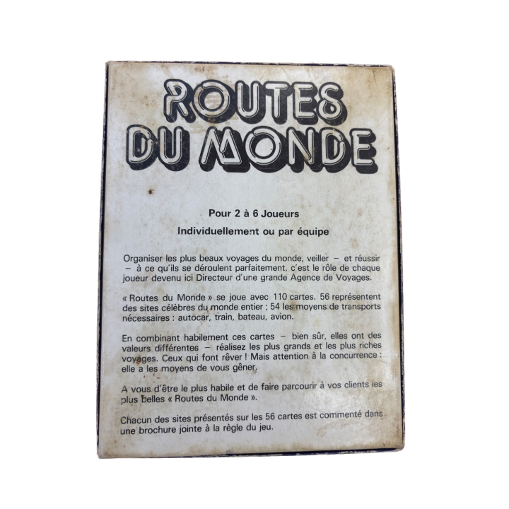 Routes du Monde - Grimaud - Jeu Cartes Voyage 2-6 j