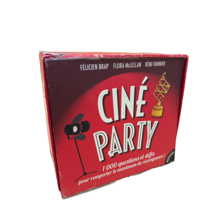 Ciné Party - Marabout - Jeu Ambiance Cinéma 12 ans 3-10 j