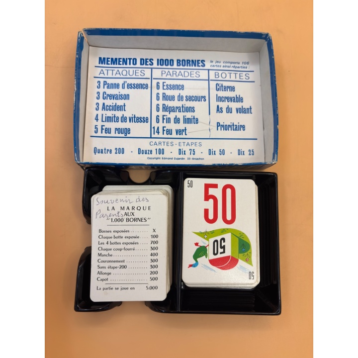 1000 Bornes - Dujardin - Jeu Cartes Stratégie Famille 2-6j