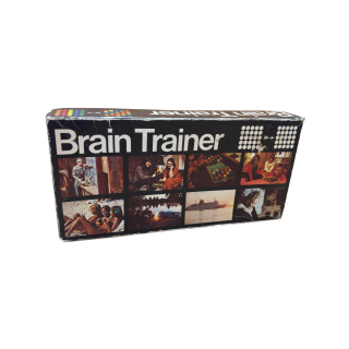 Brain Trainer - J.E.U. - Jeu Réflexion Logique Vintage