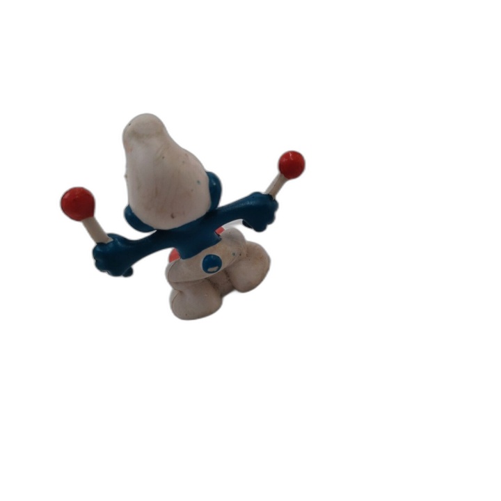 Figurine Schtroumpf Batteur Peyo Schleich - Musique - Collection Vinta