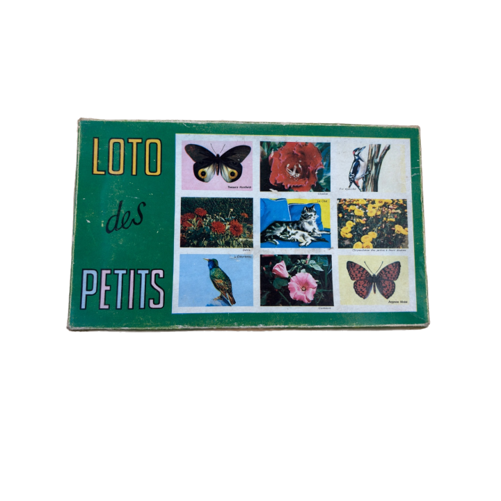 Loto des Petits - Jeu Observation Nature Vintage
