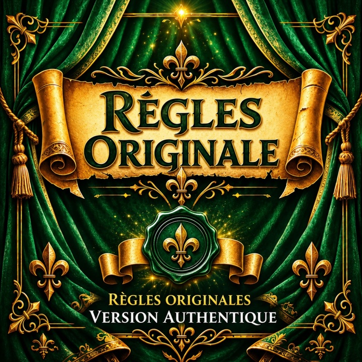 Règles Originales Jonchets Ancien - Notice Authentique - Instruct