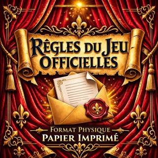 Notice Papier Jonchets Vintage - Règles Originales - Manuel Authe