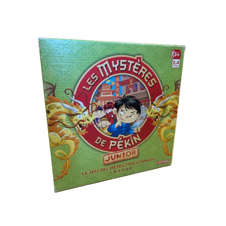 Règle Papier Les Mystères de Pékin Lansay - Notice Originale Jeu 