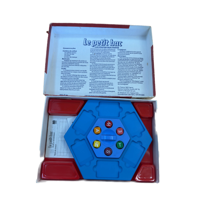 Le Petit Bac - MB Jeux - Jeu Société 8 ans 2+ j