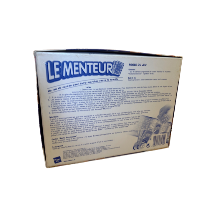 Le Menteur - MB Jeux - Jeu de cartes famille 7 ans