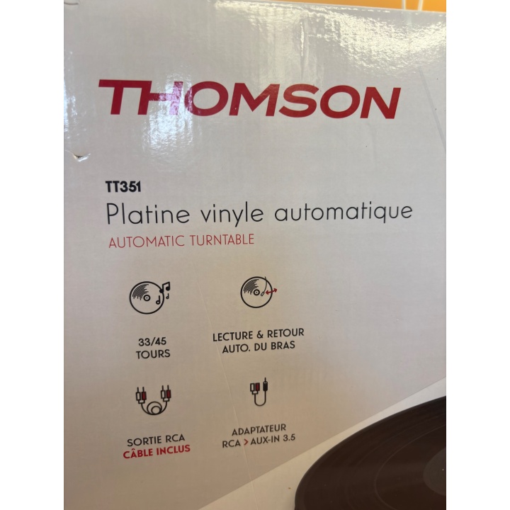 Platine Vinyle Thomson TT35I - Automatique 33/45 Tours