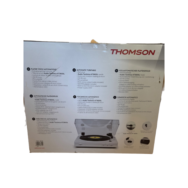 Platine Vinyle Thomson TT35I - Automatique 33/45 Tours