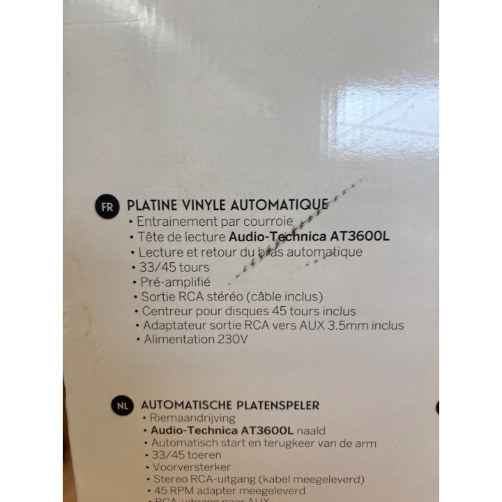 Platine Vinyle Thomson TT35I - Automatique 33/45 Tours