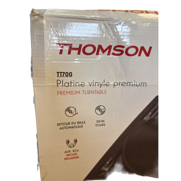 Platine Vinyle Thomson TT700 - Tête AT91 - Retour Bras Auto