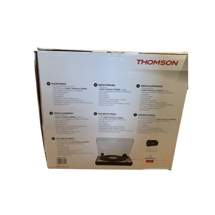 Platine Vinyle Thomson TT300 - Design Bois