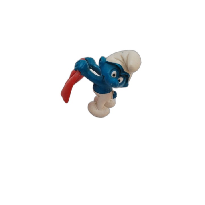 Figurine Schtroumpf Vintage PVC Peyo - Schtroumpf à la Faucille - Coll