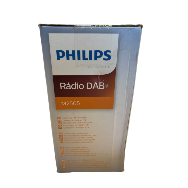 Radio DAB+ Philips M2505 - Bluetooth FM 20 Stations
