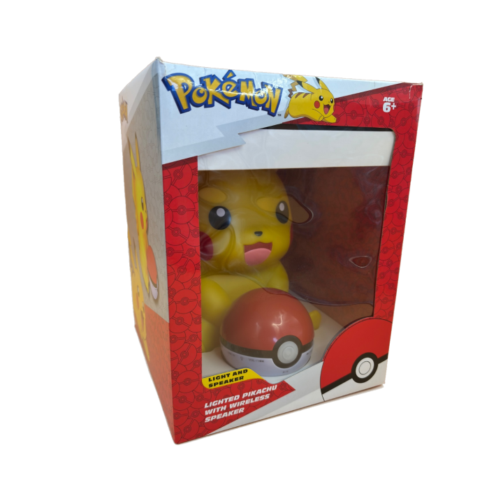Pikachu Lumineux - Pokémon - Enceinte Bluetooth LED 6+ ans