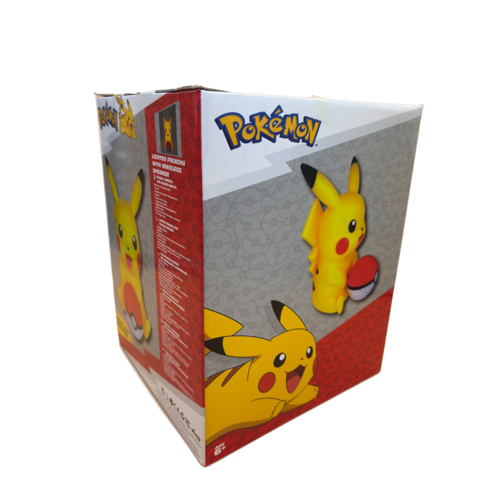 Pikachu Lumineux - Pokémon - Enceinte Bluetooth LED 6+ ans