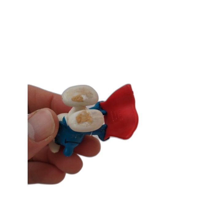 Figurine Schtroumpf Vintage PVC Peyo - Schtroumpf à la Faucille - Coll