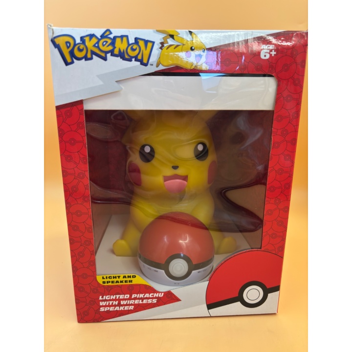 Pikachu Lumineux - Pokémon - Enceinte Bluetooth LED 6+ ans