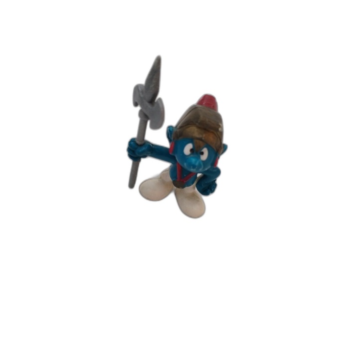 Figurine Schtroumpf Guerrier Hallebarde - Peyo Schleich - Vintage Coll