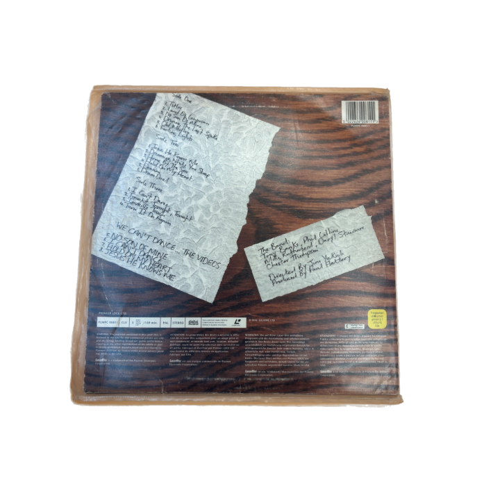 Genesis The Way We Walk - LaserDisc Pioneer - Concert Live