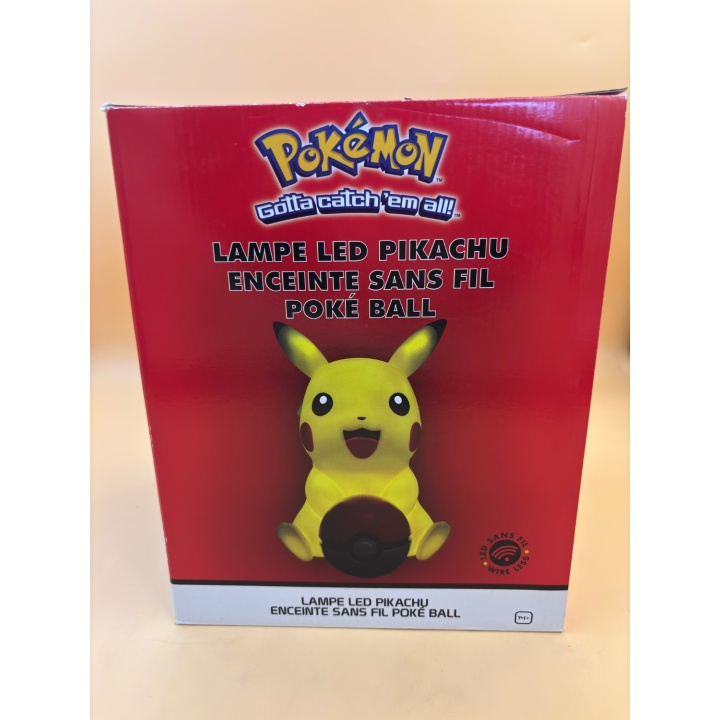 Pikachu Lampe LED Enceinte Poké Ball - Pokémon Teknofun