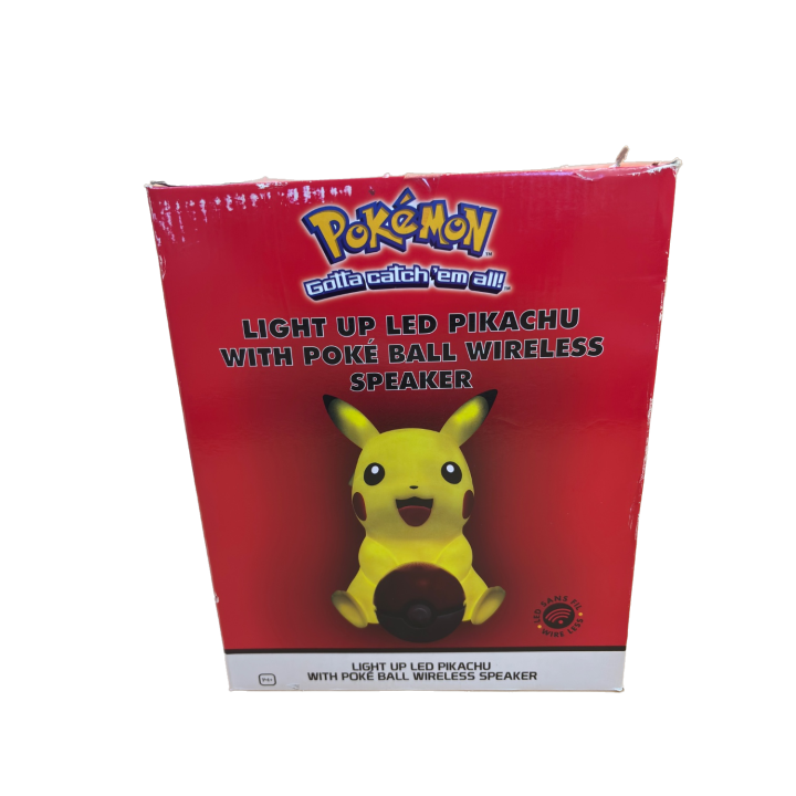 Pikachu Lampe LED Enceinte Poké Ball - Pokémon Teknofun