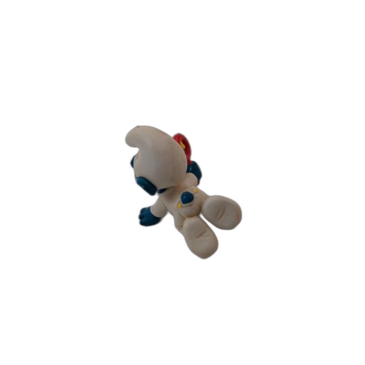 Bébé Schtroumpf Figurine PVC Schleich Peyo - Schtroumpf Rampant Hochet