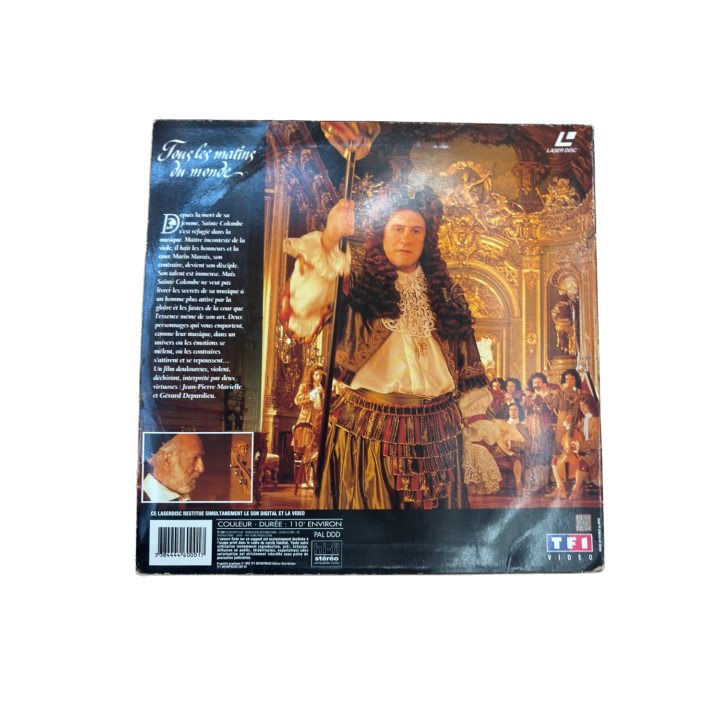 Tous les matins du monde - Laserdisc Alain Corneau Depardieu