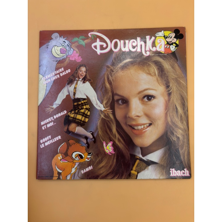 Douchka - Disney Ibach - Vinyle 33T Comptines Enfants