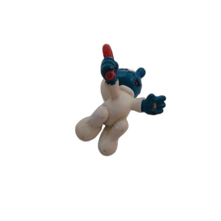 Bébé Schtroumpf Figurine PVC Schleich Peyo - Schtroumpf Rampant Hochet