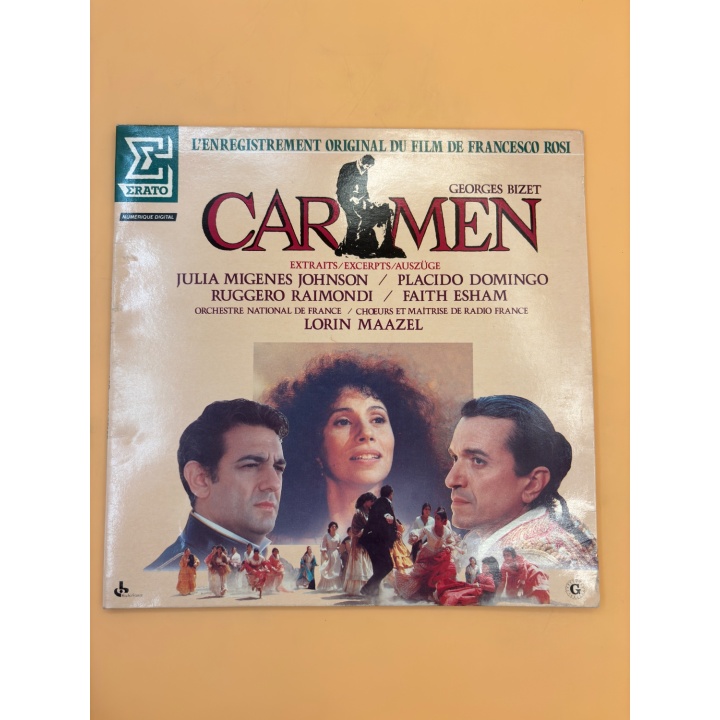 Carmen - Erato - Laserdisc Opéra Bizet Francesco Rosi