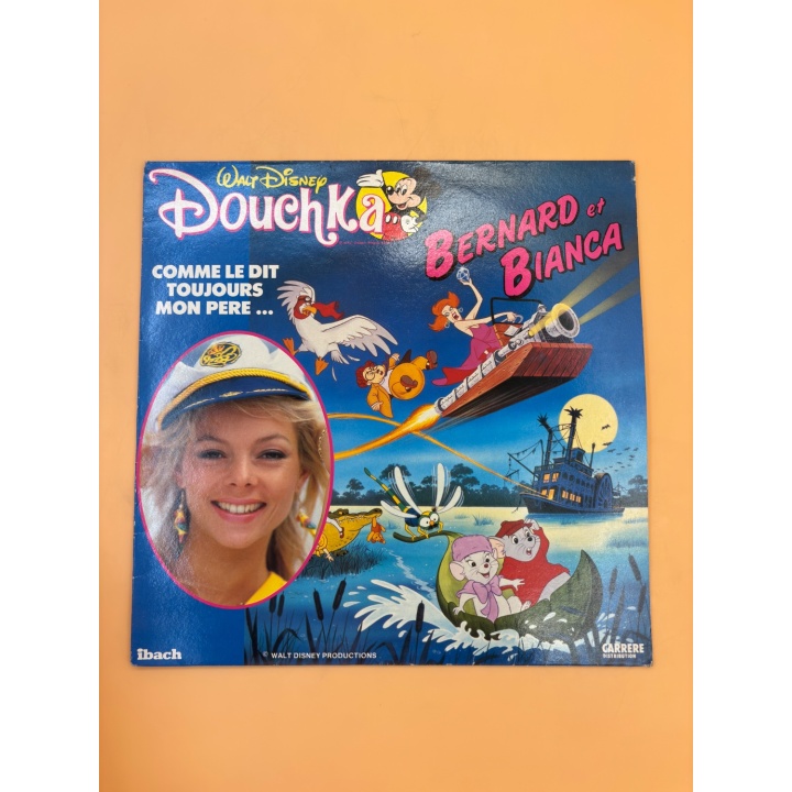 Douchka Dorothée Disney - Vinyle 33T Bernard et Bianca
