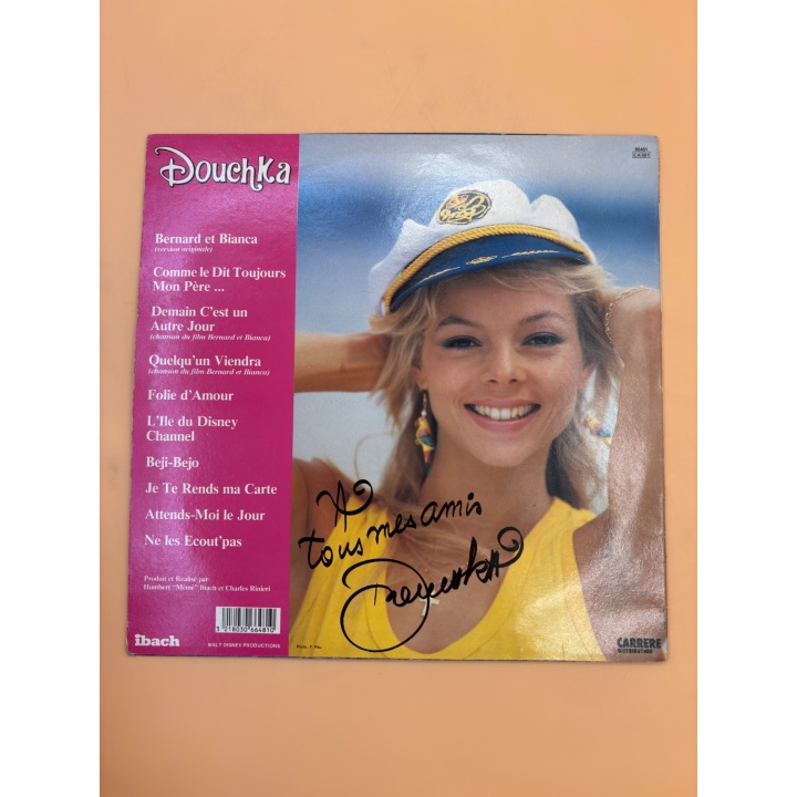 Douchka Dorothée Disney - Vinyle 33T Bernard et Bianca