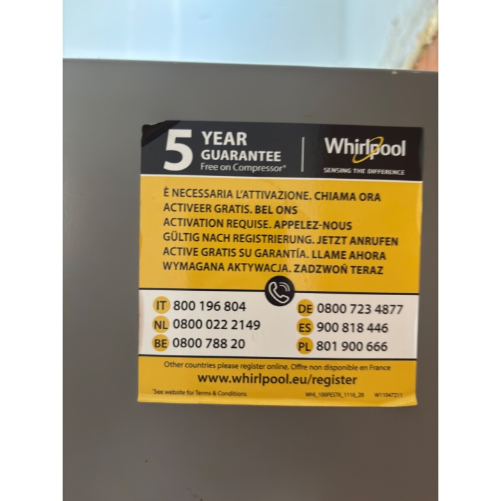 Réfrigérateur Combiné Whirlpool BLF 7001 OX 307L Inox A+