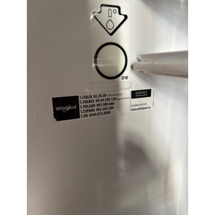 Réfrigérateur Combiné Whirlpool BLF 7001 OX 307L Inox A+