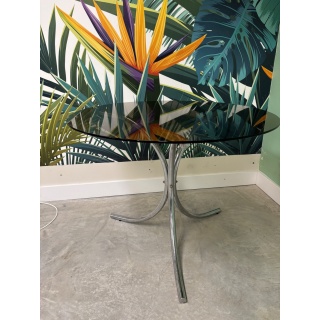Table Ronde Années 70 - Design Italien