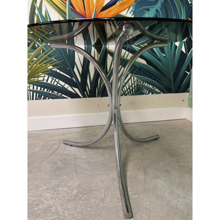Table Ronde Années 70 - Design Italien