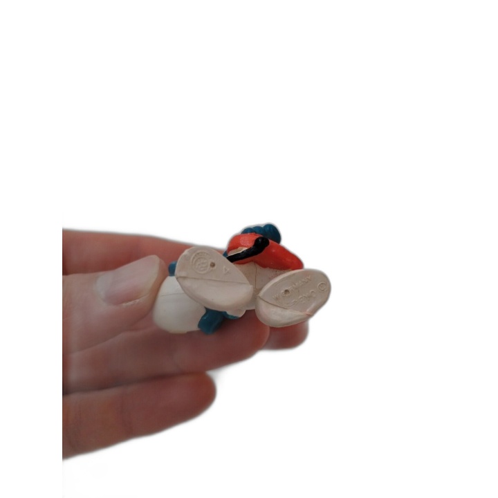 Schtroumpf Guitariste Figurine PVC Peyo Schleich - Guitare Flamme - Vi