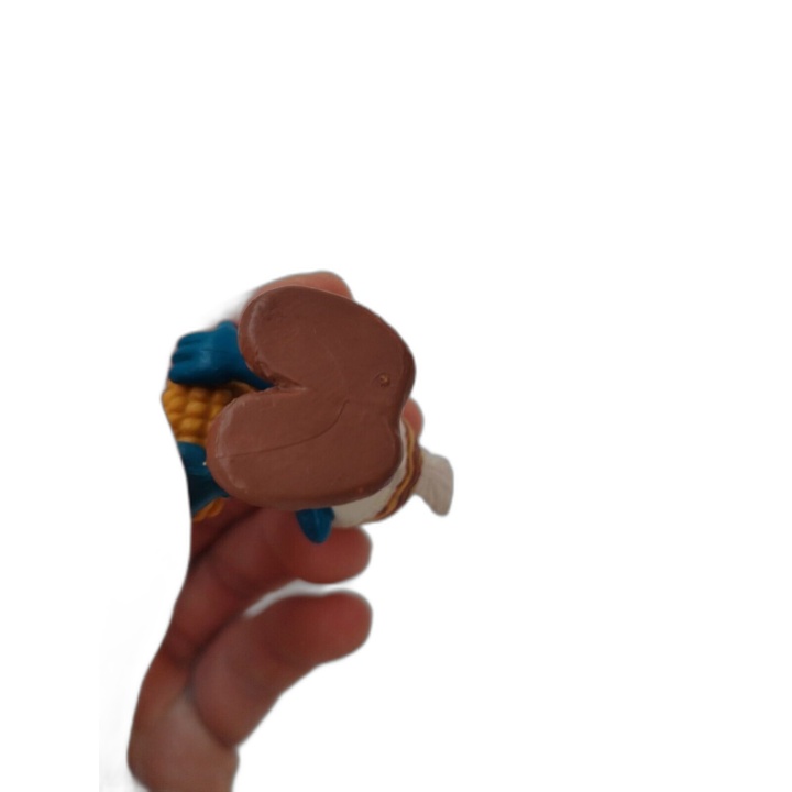 Schtroumpf Indien Figurine PVC Peyo Schleich - Schtroumpf Maïs Vintage
