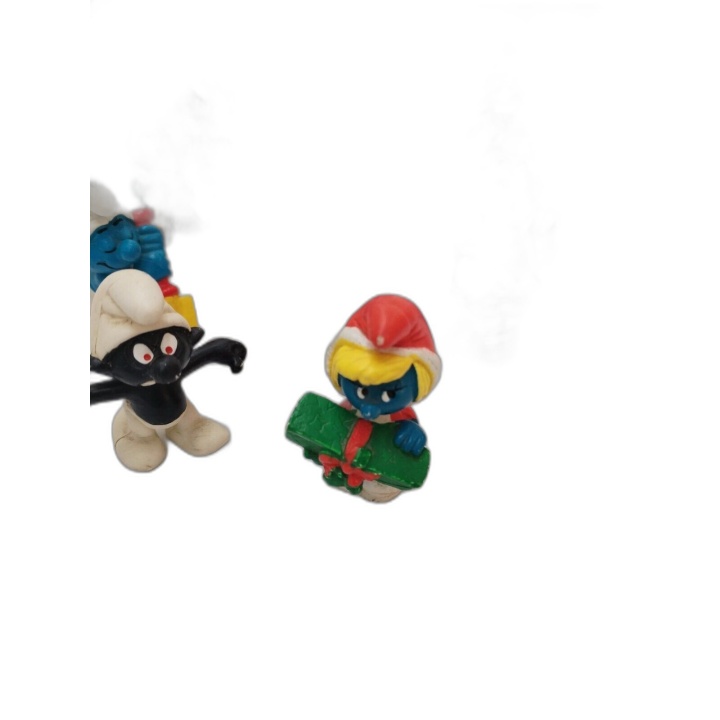 Lot 13 Figurines Schtroumpfs Vintage Schleich - Grand Schtroumpf Schtr