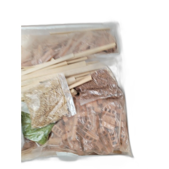 Kit Maquette Crèche Noël Oliver Prestige - Bois Briques Verdure - Coll