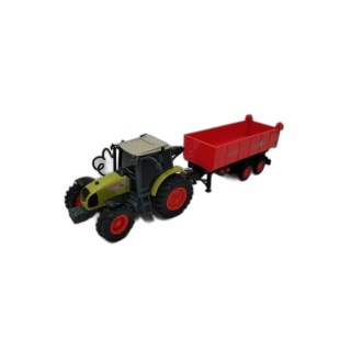 Dickie Toys Claas Celtis 446 Tracteur Électronique + Remorque Basculan