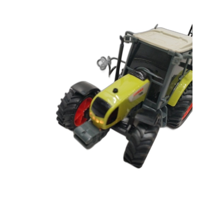 Dickie Toys Claas Celtis 446 - Tracteur Miniature avec Remorque Forest